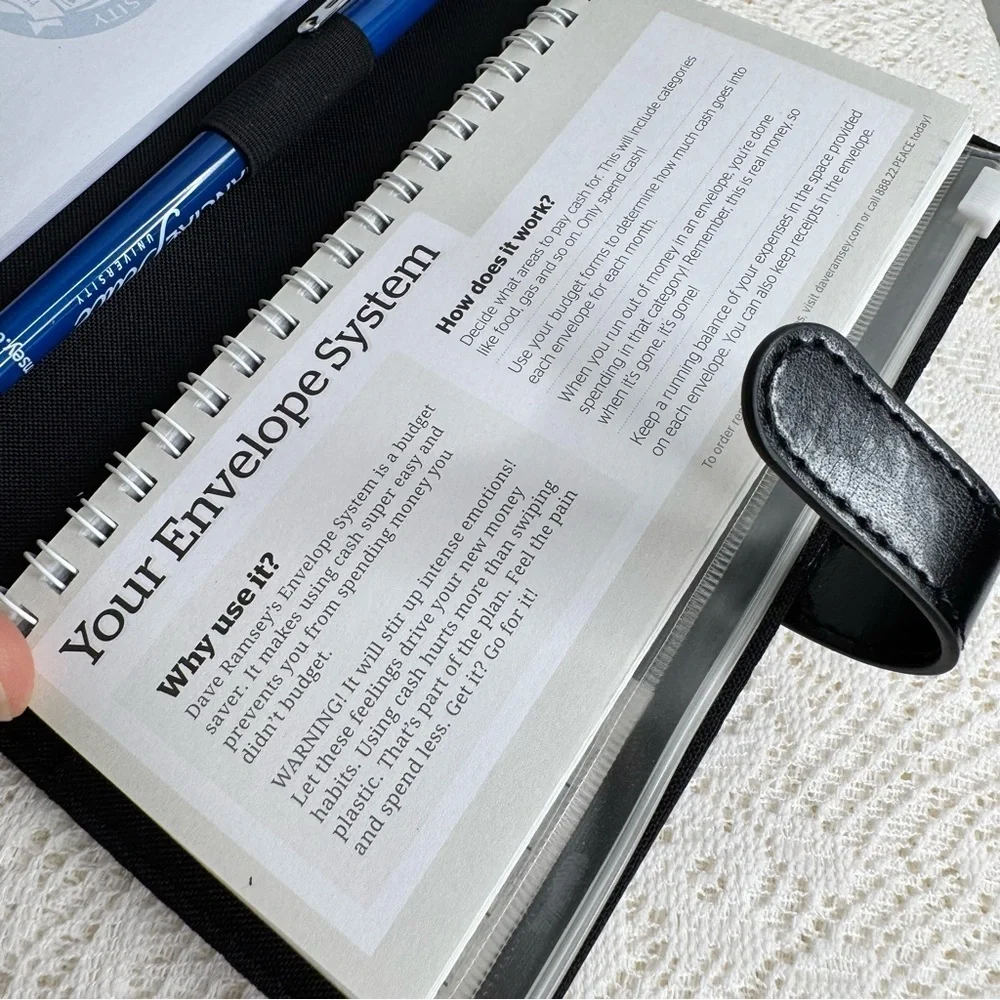 Dave Ramsey Budget Starter Set 💰 Total Money Makeover + Envelope Wallet